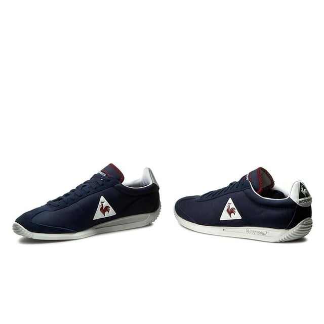 Le Coq Sportif Quartz Lace-Up Blauw Synthetisch Heren Trainers 1710032