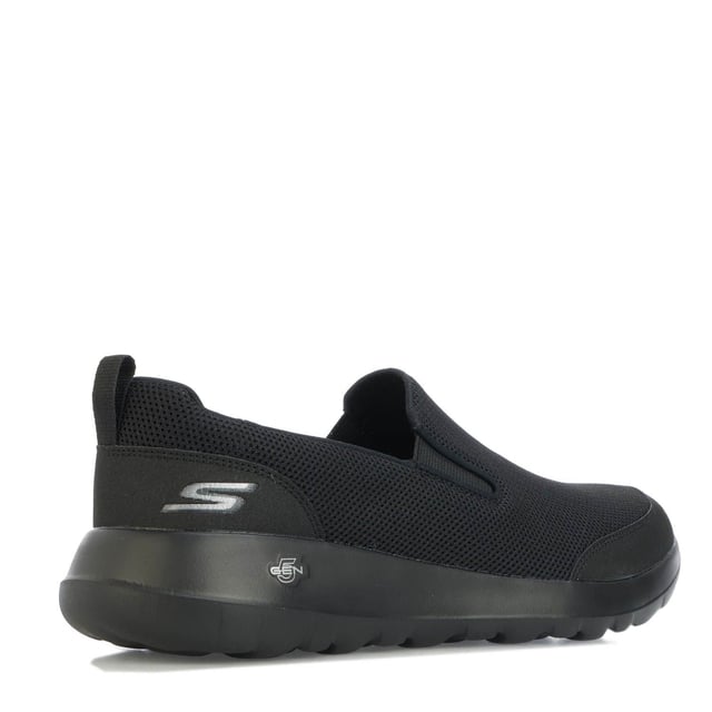 Men s Skechers Go Walk 5 Clinched Trainers in Black