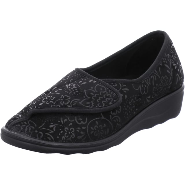 Para que tus pies no se enfríen ni siquiera en los días de mucho frío, hemos forradaslas zapatillas con textil. El modelo garantiza una entrada confortable por medio de un Ilamativo cierre con hebilla. La construcción Strobel se utiliza normalmente para los zapatillas de correr porque hace que el zapato sea muy deportivo. Con la anchura de zapato H el modelo es especialmente cómodas para los pies fuertes. Sigue tu camino con la acompañante acogedora para el hogar.