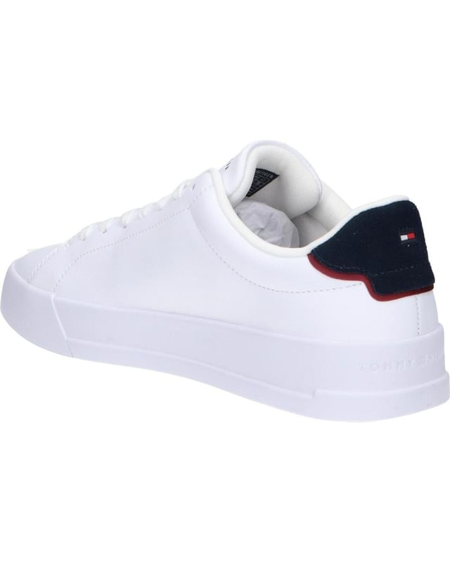 Court Leather von Tommy Hilfiger in der farbe Weiss.