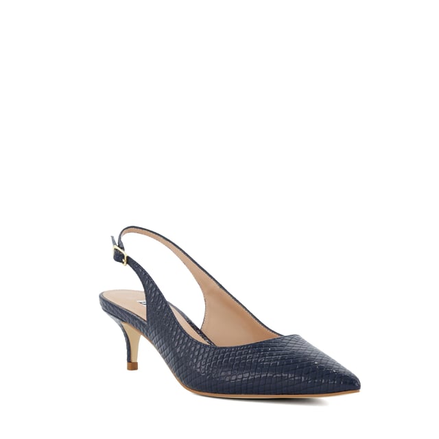 Dune LADIES CASSINO Heeled Slingback Courts