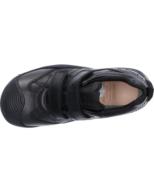 SHOES GEOX FOR BOY J0424A 00043 J SAVAGE Black, Padded insole, Nonslip soles, Flexible sole