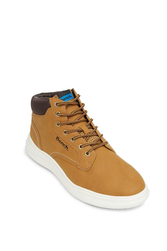 Make your next weekend sneakers a hybrid!  The Cheetham mid-high sneaker boots are a perfect balance of sport and smart.  Available in various shades.  The upper is crafted from faux nubuck for a high-quality look.  The sport-inspired sole is perfect for busy schedules running from the office to a night out, without sacrificing on style.