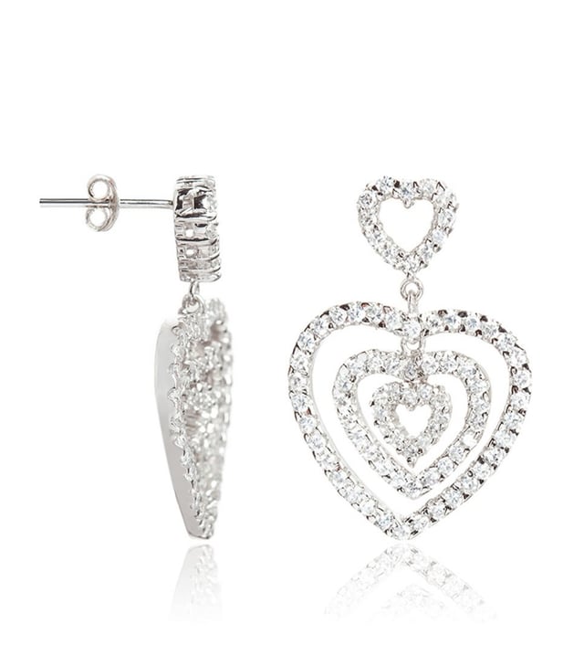 This Orphelia Drop Earrings in Silver is made of the highest quality allergy free 925 Sterling Silver. The Orphelia Women's 925 Sterling Silver Drop Earrings - Silver EAR-1218 comes delivered in a beautiful gift box and has a two year warranty - the perfect gift to spoil yourself or a loved one.
