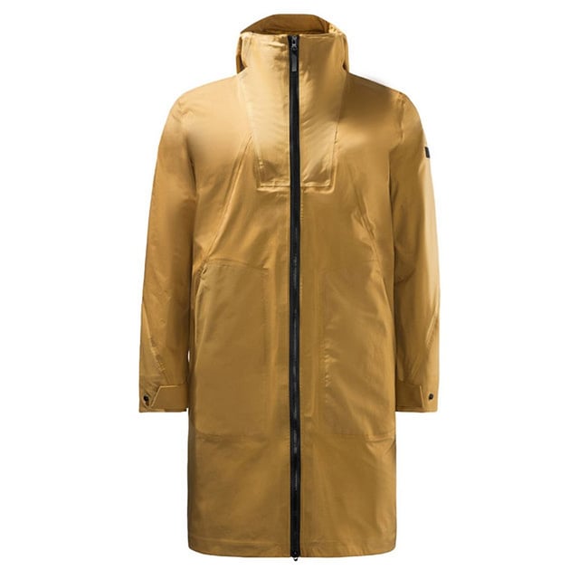 Jack Wolfskin Zip Up Långärmad Brun Herr Regnjacka 1111351 5205