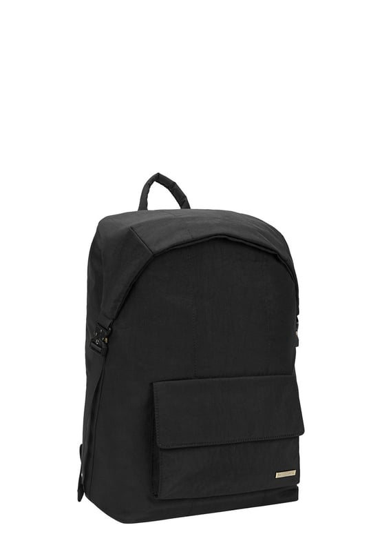 Flapover drawstring deals laptop backpack