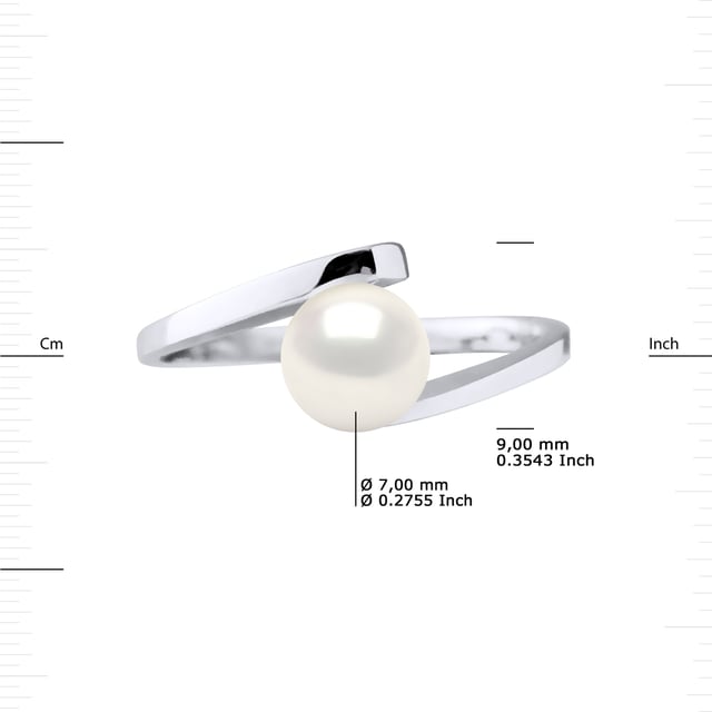 Valero Pearls Dames Parelketting zoetwater gekweekte Parels 7-8 mm aardappel wit/zilver/blauw 925 Sterling Zilver Parelketting geknoopt veelkleurig