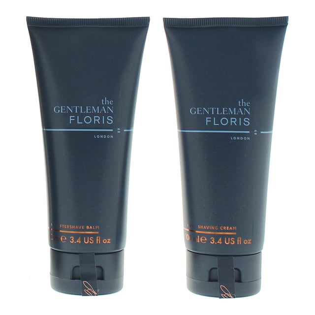 Floris No. 89 Shaving Cream 100ml + Aftershave Balm 100ml Gift Set