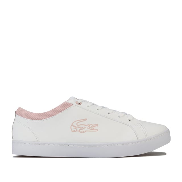 Lacoste white outlet straightset trainers