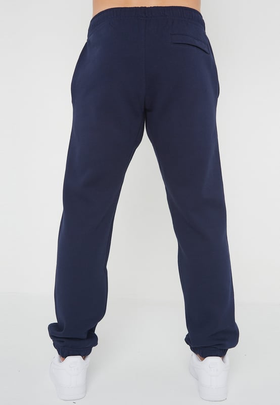 Navy nike jogging bottoms cheap