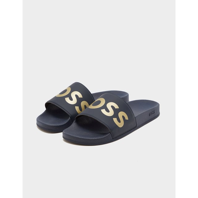 Navy boss sale sliders