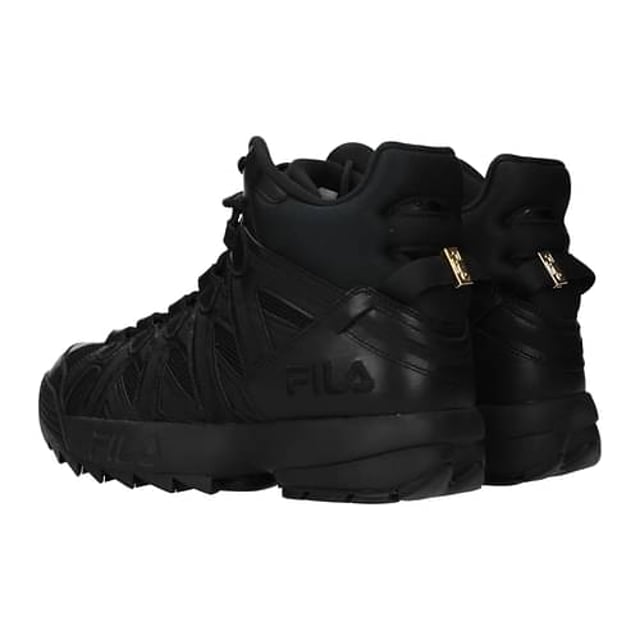 Zapatos de hombre sintéticos negros de tela fila F16M913715FBK