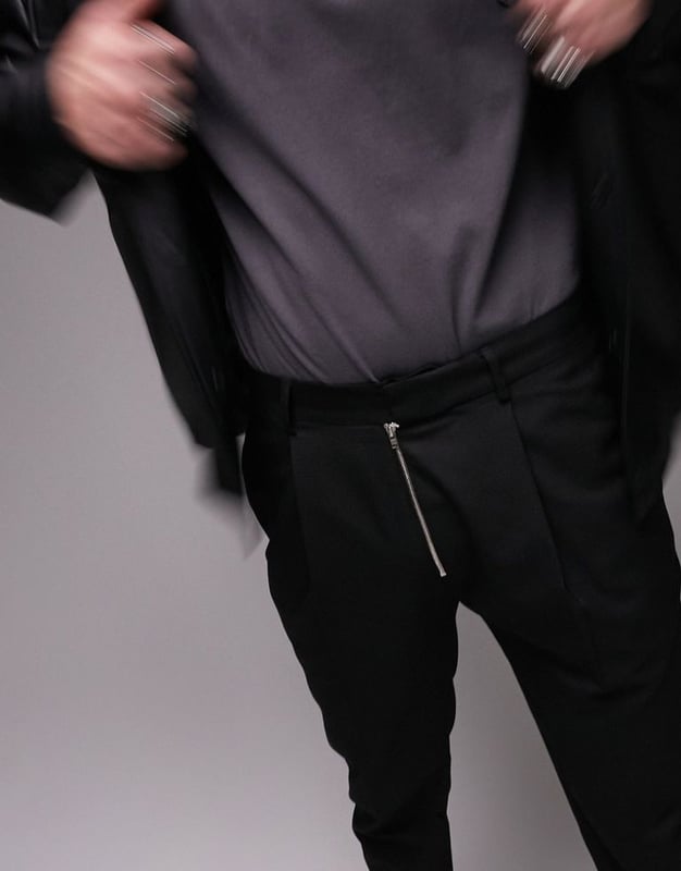 Topman tapered trousers discount