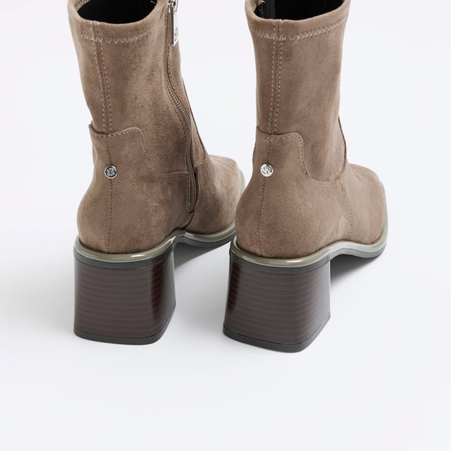 River island grey ankle sales boots