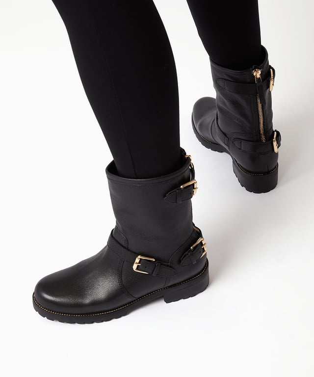 Dune ladies biker boots deals