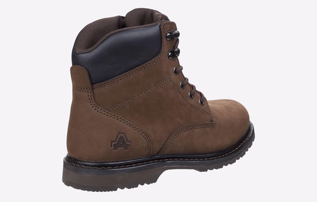 Lightweight NON-SAFETY occupational lace up work boot with internal waterproof membrane and flexible energy-absorbing PU Rubber outsole tested and certified to EN - ISO 20347:2012 Occupational standard.- Lightweight and flexible lace up occupational safety boot- Water resistant Nubuck leather upper- Internal waterproof membrane- Comfortable padded PU collar- Padded suede tongue- Upper speed lacing hooks- Moisture wicking mesh lining- Removable high density PU foot bed with Antistatic and slip resistant Nitrile rubber outsole- Injected PU welt and midsole for excellent energy absorption- Conforms to EN ISO 20347:2012 OB WR SRA safety standards