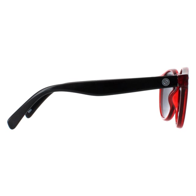 Smarty Round Kids Transparent Red Black Grey X2944  Sunglasses Brighten your child's day with SMARTY Designer Sunglasses model X2944F, perfect for kids aged 3 to 7 years old. These round-shaped sunglasses feature a vibrant red frame with durable plastic arms and grey lenses, offering superior UV protection and a fun, stylish look. The X2944F model combines trendy design with kid-friendly comfort and durability, making them ideal for any outdoor adventure. Available at an unbeatable discount from the regular retail price, these designer sunglasses provide exceptional quality and value. Equip your child with the perfect blend of style and protection with SMARTY sunglasses.