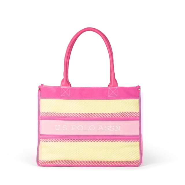 ¡Añade un toque de color y vitalidad a tu look con esta hermosa bolsa de mano!

Con su diseño texturizado multicolor único y llamativo, esta bolsa es perfecta para la temporada de verano. Se combina sin esfuerzo con varios atuendos, aportando tanto estilo como practicidad.

Dimensiones: 41 x 33 x 18 cm
