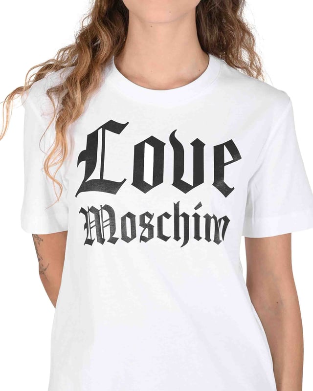 LOVE MOSCHINO レディース シャツ 42 Love Moschino（ラブモスキーノ）の「Love Moschino Lover