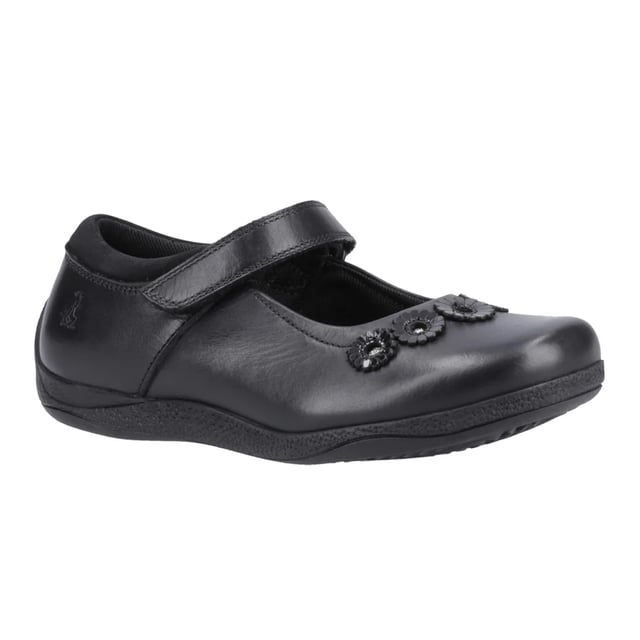 Fabric: Double Dyed. Upper: Leather. Lining: Micro Fresh, Sock Lining, Textile. Outsole: TPR. Fabric Technology: Breathable, Durable, Hardwearing. Flat. Heel Height: 1.8cm. Design: Flowers. Toe Style: Round. Fastening: Touch Fastening.