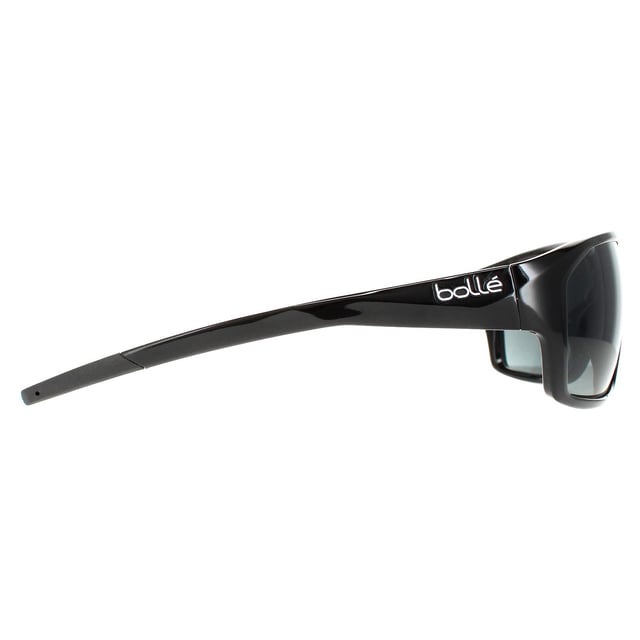 Bulb Wrap unisex Negro brillante TNS gris Las gafas de sol Fenix son un diseño envolvente deportivo fabricado en acetato ligero. La pieza nasal y las puntas de las patillas thermogrip garantizan un ajuste duradero. El logotipo de Bolle en las patillas garantiza su autenticidad.