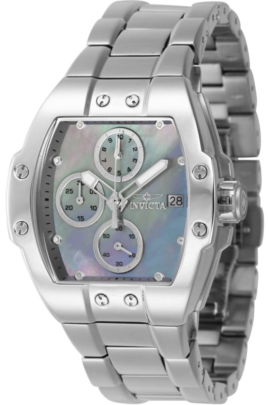 El Invicta 45769 tiene una caja de acero inoxidable de 38 millimetros con una esfera madre perla.
Esta modelo funciona con un movimiento de Cuarzo preciso.
Resistencia a la presión de aqua de 5 bares.
Este modelo es parte de la colección Invicta S1 Rally.

2 años de garantía Invicta.
