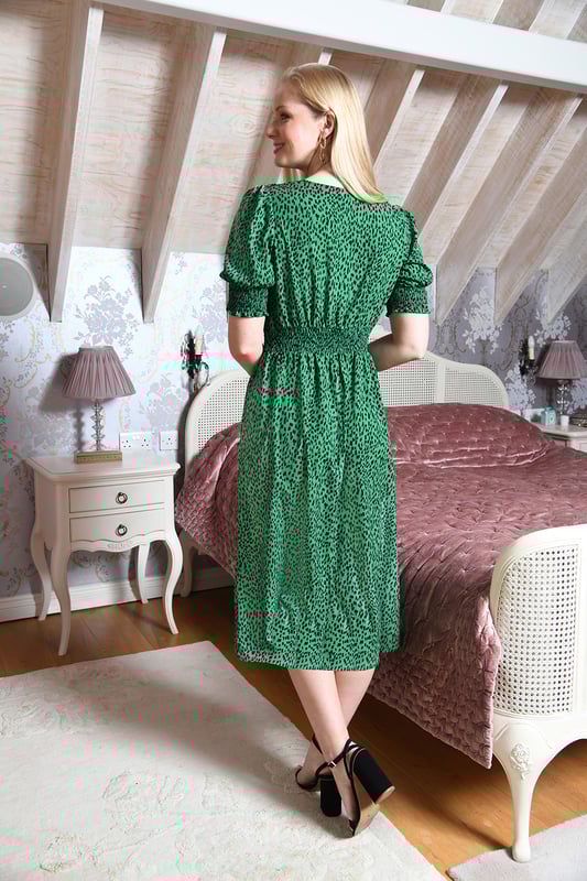 Yumi animal print dress online