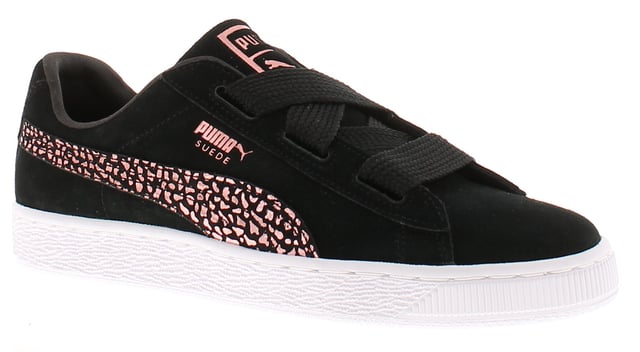 Puma suede 2025 heart junior