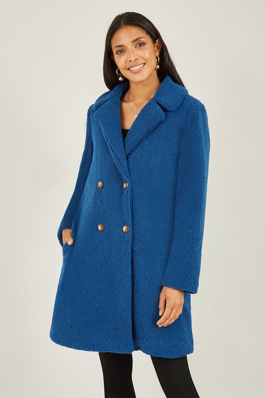 Mid length hotsell teddy bear coat