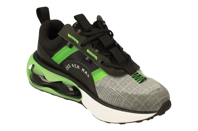 Nike Air Max 2021 GS Da3199   - Black Chrome Green Strike 004