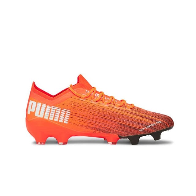 Puma Ultra 1.1 FG/Ag Schnür-up-orange-synthetischer Herren Fußballstiefel 106044 01