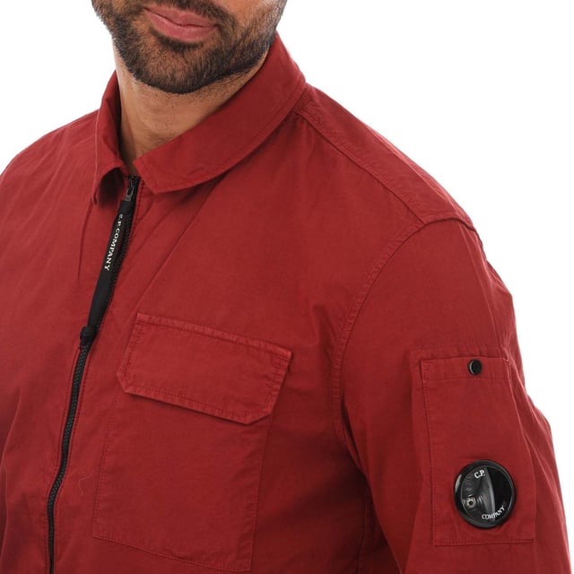 Cp company online arm lens overshirt
