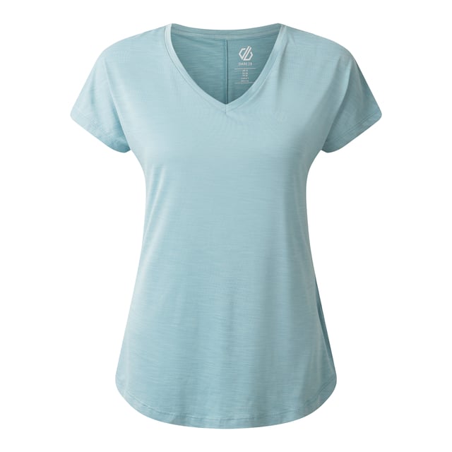 90% Polyester, 10% Elastane. Fabric: Q-Wic, Stretch. Design: Logo. Sleeve-Type: Short-Sleeved. Neckline: V Neck. Fabric Technology: Quick Dry. Anti-Bacterial, Anti-Odour, Drop Arm Holes, Lightweight, Moisture Wicking. 6 UK: 30 in. 8 UK: 32 in. 10 UK: 34 in. 12 UK: 36 in. 14 UK: 38 in. 20 UK: 45 in. 22 UK: 48 in. 24 UK: 50 in. 26 UK: 52 in. 18 UK: 43 in. 16 UK: 40 in.