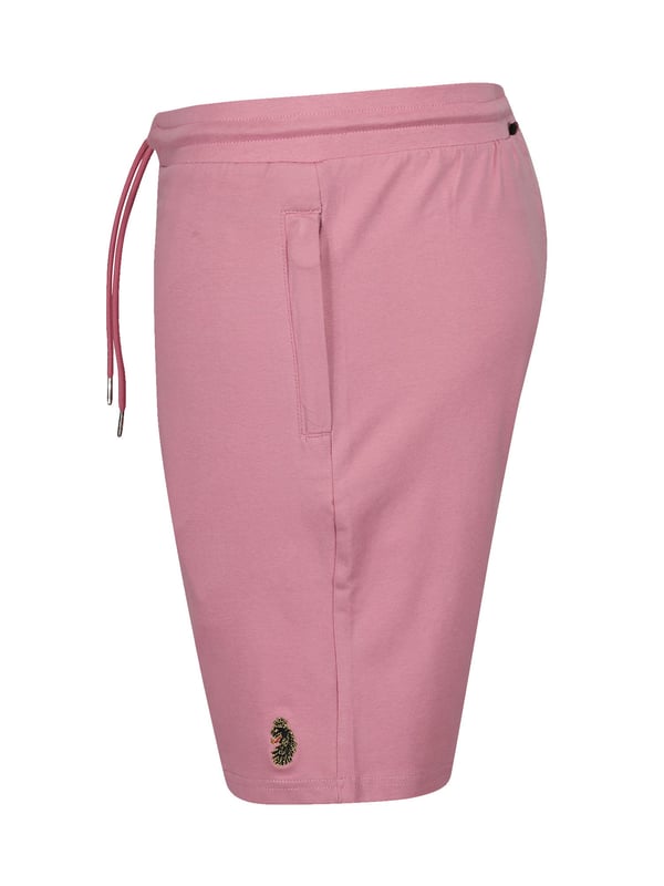 These classic sweat shorts from LUKE are the perfect casual everyday item. They are cut from a soft cotton blend and are fitted with a comfy drawcord waist and handy side entry zip pockets. The brand's iconic lion head embroidery sits on the left leg to finish the look.