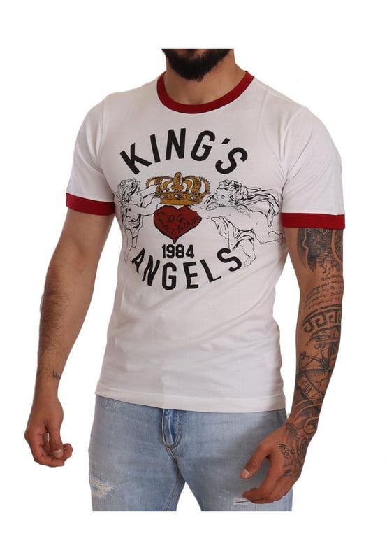 D&G KING'S ANGELS DG HEAVEN Tシャツ 44 D&G KING'S ANGELS DG HEAVEN Tシャツ 44 - メルカリ