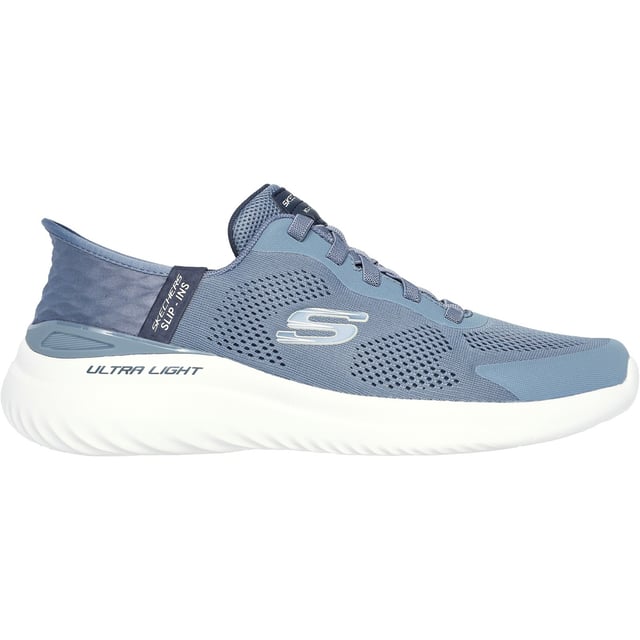 Bounder 2.0 Emerged-Schuh Bleiben Sie aktiv in flexiblen und leichten Komfort mit Skechers Bounder 2.0 Emerged. Dieser sportliche Stil verfügt über ein schlüpfriges Obermaterial aus Mesh und Synthetik mit einer gepolsterten Skechers Air-Cooled Memory Foam Einlegesohle.