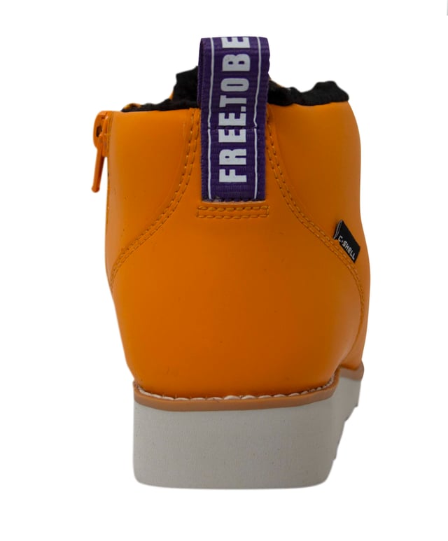 Clarks Tor Hiker Kids Orange Boots
