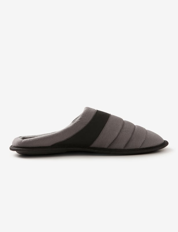Mens Rivers Quilted Slipper