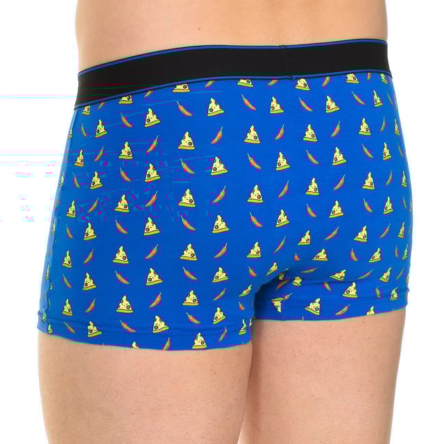 Pack-2 Boxers Kisses&Love.
 Elastic rubber waistband with the brand name consecutively embroidered.
 Breathable fabric.
 Anatomical front with the ability to hold without squeezing.
 Seams seen in tone.
 Composition: 95% Cotton, 5% Elastane
 Care:
Wash at max temperature 30º.
 - Do not use bleach.
 - Do not use dryer.
 - Do not iron.
 - Do not dry clean.