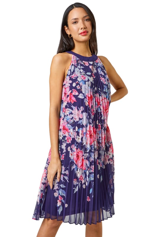 Roman best sale pleated dress