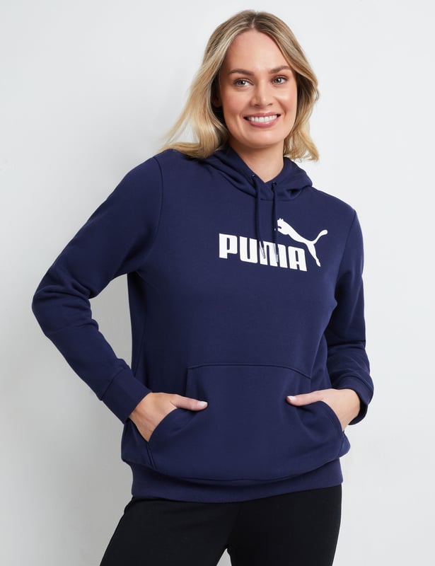 Navy puma hot sale hoodie womens