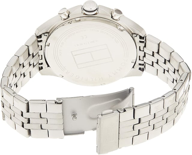 Tommy hilfiger dean chronograph bracelet watch in stainless steel sales