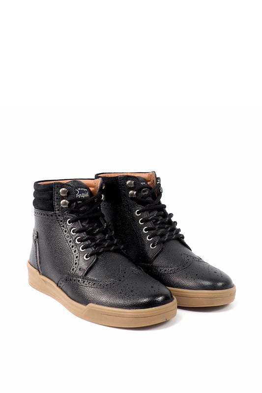 Penguin black boots sales