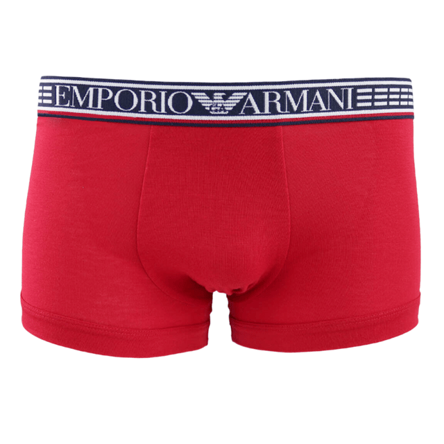 Schöne Shorts von Emporio Armani. Die Unterhosen zeichnen sich durch eine bequeme Passform, hochwertige Materialien und dezente Motive und Logos aus. Praktisch sportlich und modisch elegant zugleich - passend für jeden Anlass!