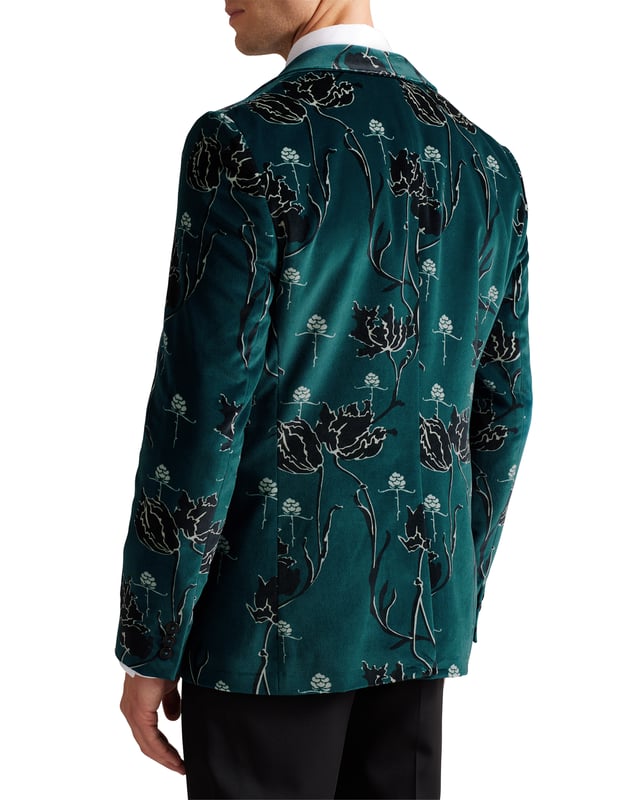 Ted baker velvet blazer sale