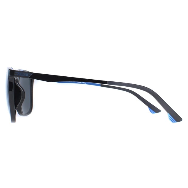 Police sunglasses blue mirror top