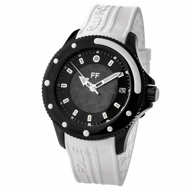 FOLLI FOLLIE WF1Y002ZDW Uhr Frau Quarz• Material: Edelstahl• Glas: Mineral• Armband: Edelstahl• Farbe: Schwarz Weiß• Wasserbeständigkeit: 100 m (10 ATM)• Gehäusegröße: 42 mm