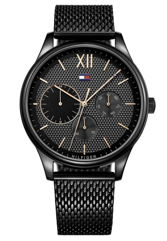 Tommy Hilfiger Damon Men s Black Watch 1791420