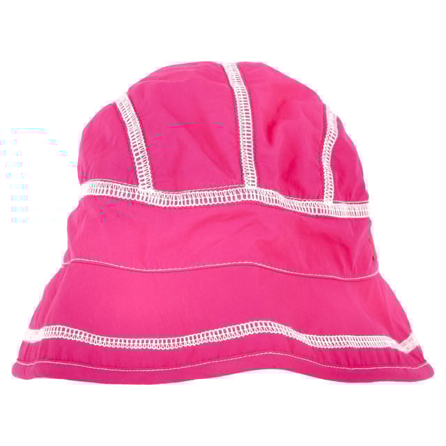 VINTAGE, RRP AS NEW
From French label Jacquemus's new collection, the Le Bob Frescu hat offers a chic and contemporary finish to your casual wardrobe. This hat features a classic bucket silhouette made from pink nylon, accented with contrasting overlock stitch detailing for a modern touch. The look is completed with a rubberized logo patch, adding a signature touch to this stylish accessory. Perfect for adding a touch of French flair to your everyday looks, this hat showcases excellent craftsmanship and attention to detail.




Jacquemus  Le Bob Frescu Bucket Hat in Pink Nylon
Condition: Excellent
Signs of wear:  No sign of wear.
Packaging: None
Color: Pink | rose
Material: nylon
Size: ONE SIZE
Measurements: Height: 200; Length: 300
SKU: NAPPUGBAC373167W