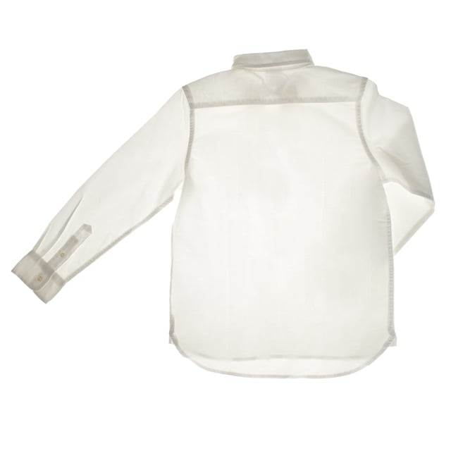 Boys' Oxford shirt, made from a plain fabric that offers a clean and polished look.

 It features a classic spread collar and a front button closure, accompanied by long sleeves for a versatile style.

 The patch pocket on the chest adds a practical touch.

 Its easy, straight fit provides all-day comfort, and its length hits at the hip, perfect for everyday wear as part of your school uniform.
 Composition: 98% Cotton, 2% Elastane
 Care:
- Machine wash cold.
 - Use similar colors in the wash.
 - Avoid the use of bleaches.
 - Dry at low temperature in the dryer.
 - Iron at low temperature.
 - Do not dry clean.